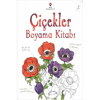 Çiçekler Boyama Kitabı Susan Meredith