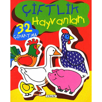 Çiftlik Hayvanları (32 Çıkartma) Kolektif