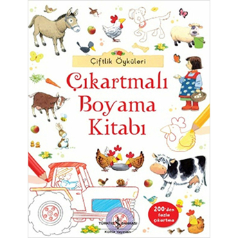 Çiftlik Öyküleri - Çıkartmalı Boyama Kitabı Stephen Cartwright