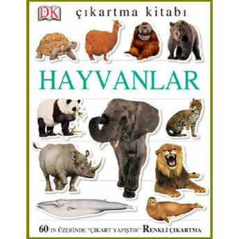 Çıkartma Kitabı: Hayvanlar Amanda Rayner