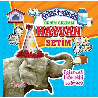 Çıkartmalarla Benim Sevimli Hayvan Setim Kolektif