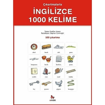 Çıkartmalarla Ingilizce 1000 Kelime (500 Çıkartma) - Heather Amery