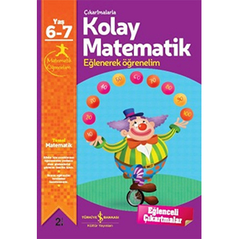 Çıkartmalarla Kolay Matematik Eğlenerek Öğrenelim 6-7 Yaş Jo Chambers