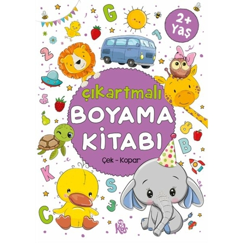 Çıkartmalı Boyama Kitabı - 2 Yaş Bilge Yorulmaz