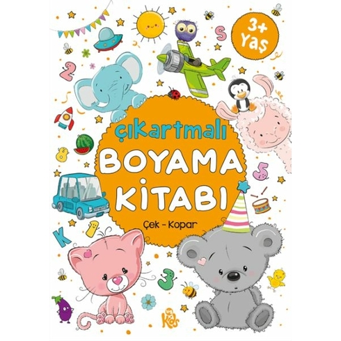 Çıkartmalı Boyama Kitabı - 3 Yaş Bilge Yorulmaz