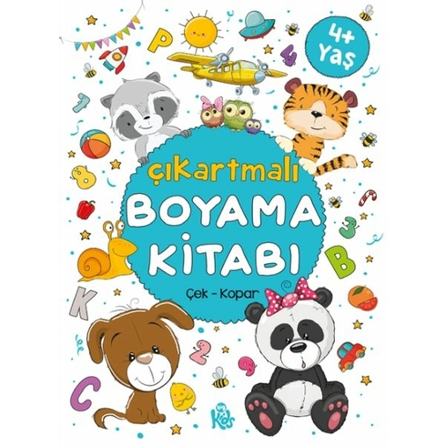 Çıkartmalı Boyama Kitabı - 4 Yaş Bilge Yorulmaz