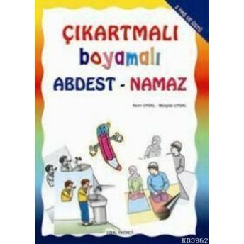 Çıkartmalı Boyamalı Abdest - Namaz Asım Uysal