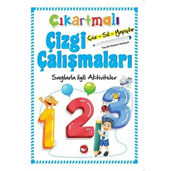 Çıkartmalı Çizgi Çalışmaları-Sayılarla Ilgili Aktiviteler Kolektif