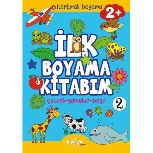 Çıkartmalı Ilk Boyama Kitabım 2 Yaş-2 Buçe Dayı