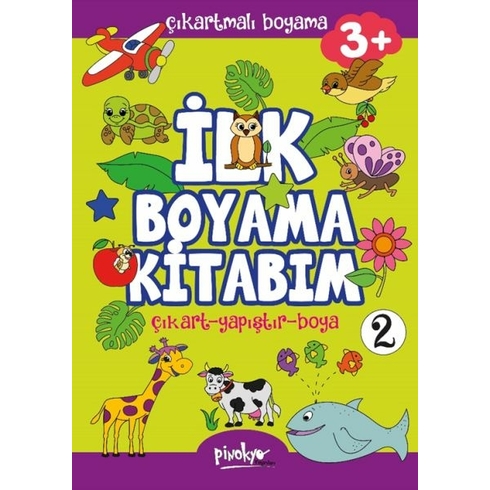 Çıkartmalı Ilk Boyama Kitabım 3 Yaş-2 Buçe Dayı