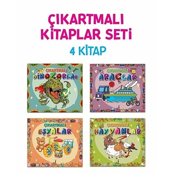 Çıkartmalı Kitaplar Seti – 4 Kitap Kolektif