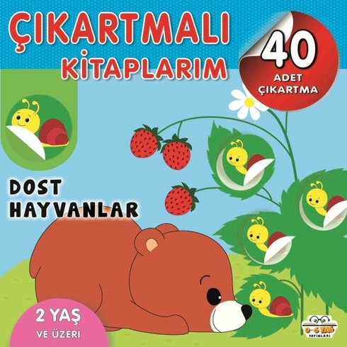 Çıkartmalı Kitaplarım-Dost Hayvanlar Kolektif