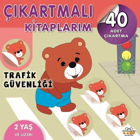 Çıkartmalı Kitaplarım-Trafik Güvenliği Kolektif