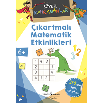 Çıkartmalı Matematik Etkinlikleri - Süper Kahramanlar Dunja Schnabel