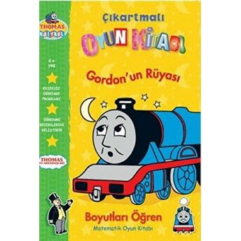 Çıkartmalı Oyun Kitabı Gordon’un Rüyası Boyutları Öğren Kolektif