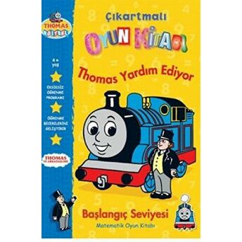 Çıkartmalı Oyun Kitabı Thomas Yardım Ediyor Kolektif