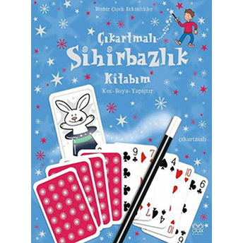 Çıkartmalı Sihirbazlık Kitabım / Kes -Boya - Yapıştır Ben Denne