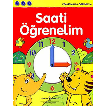 Çıkartmayla Öğrenelim - Saati Öğrenelim Kolektif