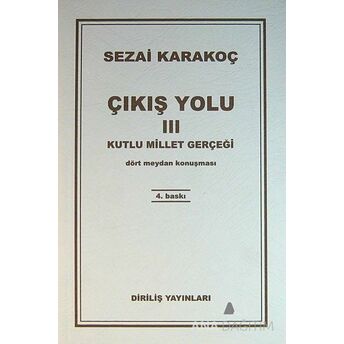 Çıkış Yolu 3 Sezai Karakoç