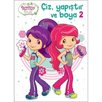 Çilek Kız - Çiz Yapıştır Boya 2 Kolektif