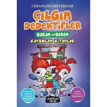 Çılgın Dedektifler-Baran Ile Beren-Kaybolan Kitaplar Cihangir Defterdar