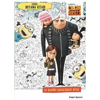 Çılgın Hırsız 3-Süper Boyama Kitabı Kolektif