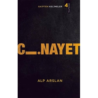 Cinayet - Alp Arslan