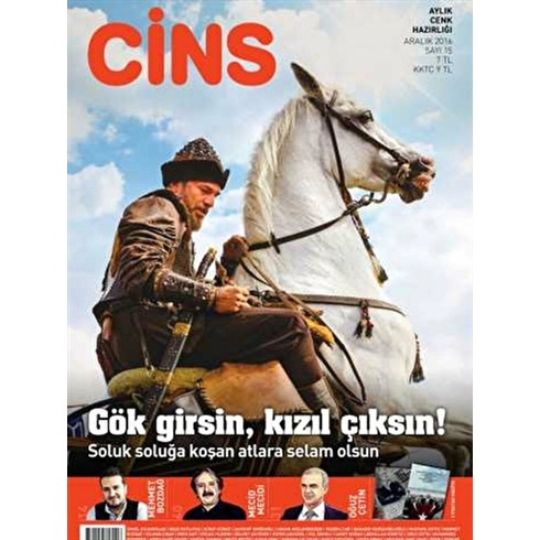 Cins Aylık Dergi Sayı: 15 Aralık 2016