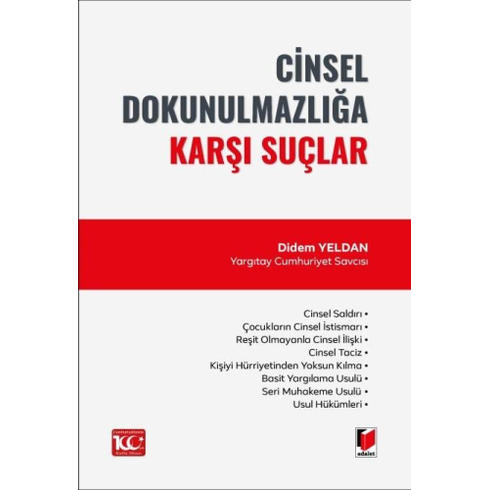 Cinsel Dokunulmazlığa Karşı Suçlar Didem Yeldan