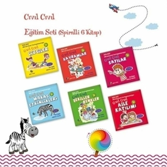 Cıvıl Cıvıl Eğitim Seti (6 Kitap) Mahmut Yılmaz - Elif Çubuk