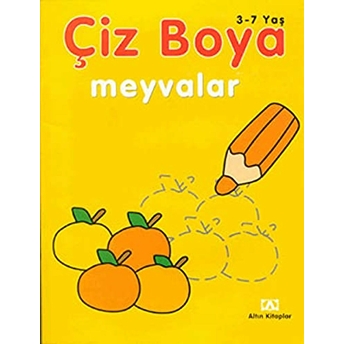 Çiz Boya - Meyveler Oya Ferzan Gürsoy