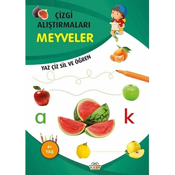 Çizgi Alıştırmaları Meyveler