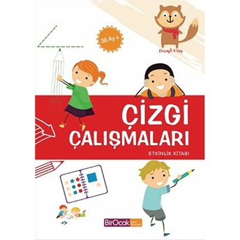 Çizgi Çalışmaları Etkinlik Kitabı (36 Ay) Elif Alkan