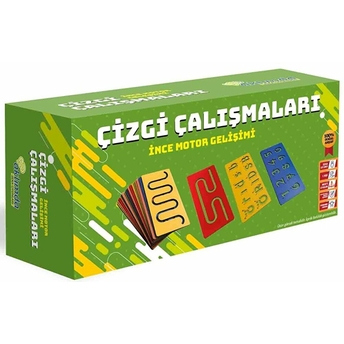 Çizgi Çalışmaları - Ince Motor Gelişimi (Ahşap)