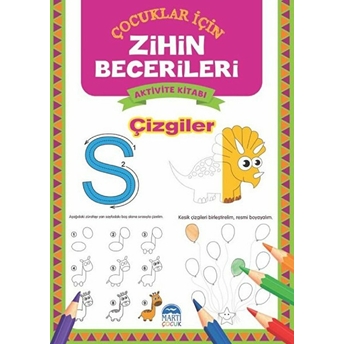 Çizgiler - Çocuklar Için Zihin Becerileri Aktivite Kitabı Kolektıf