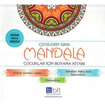 Çizgilerin Sırrı Mandala Çocuklar Için Boyama Kitabı Kolektif