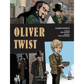 Çizgilerle Klasikler Dizisi - Oliver Twist Charles Dickens