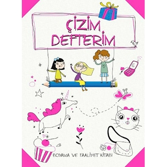 Çizim Defterim / Boyama Ve Faaliyet (Pembe) Kolektif