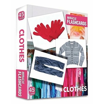 Clothes Miracle Flashcards (45 Cards) Kolektif