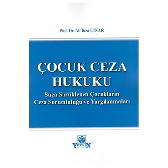 Çocuk Ceza Hukuku Ali Rıza Çınar