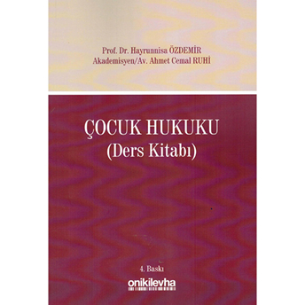 Çocuk Hukuku (Ders Kitabı)