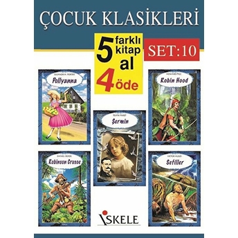 Çocuk Klasikleri 5 Kitap Takım Set:10