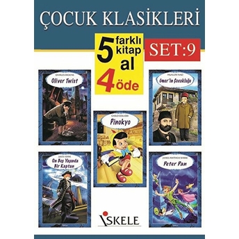 Çocuk Klasikleri 5 Kitap Takım Set