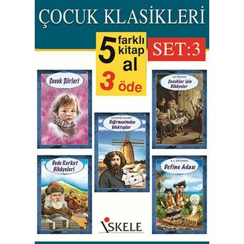 Çocuk Klasikleri Set: 3 (5 Kitap Takım) Kolektif