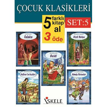 Çocuk Klasikleri Set: 5 (5 Kitap Takım) Kolektif