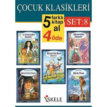 Çocuk Klasikleri Set: 8 (5 Kitap Takım) Kolektif