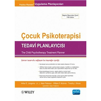 Çocuk Psikoterapisi Tedavi Planlayıcısı ( The Child Psychotherapy Treatment Planner) Arthur E. Jongsma