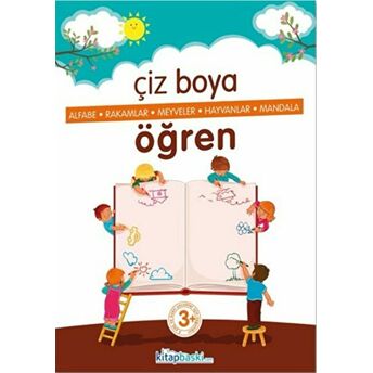 Çocuklar Için Boyama Kitabı - Çiz Boya Öğren Kolektif