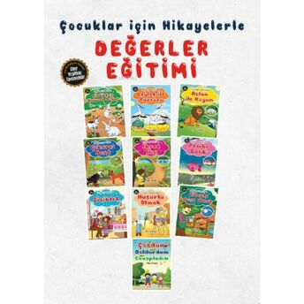 Çocuklar Için Değerler Eğitimi (10 Kitap Set) Cuma Karakoç