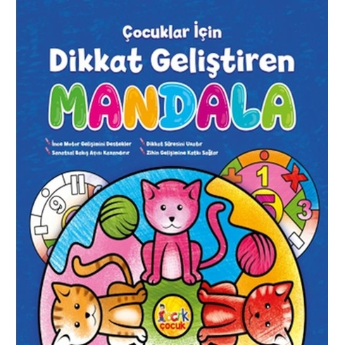 Çocuklar Için Dikkat Geliştiren Mandala